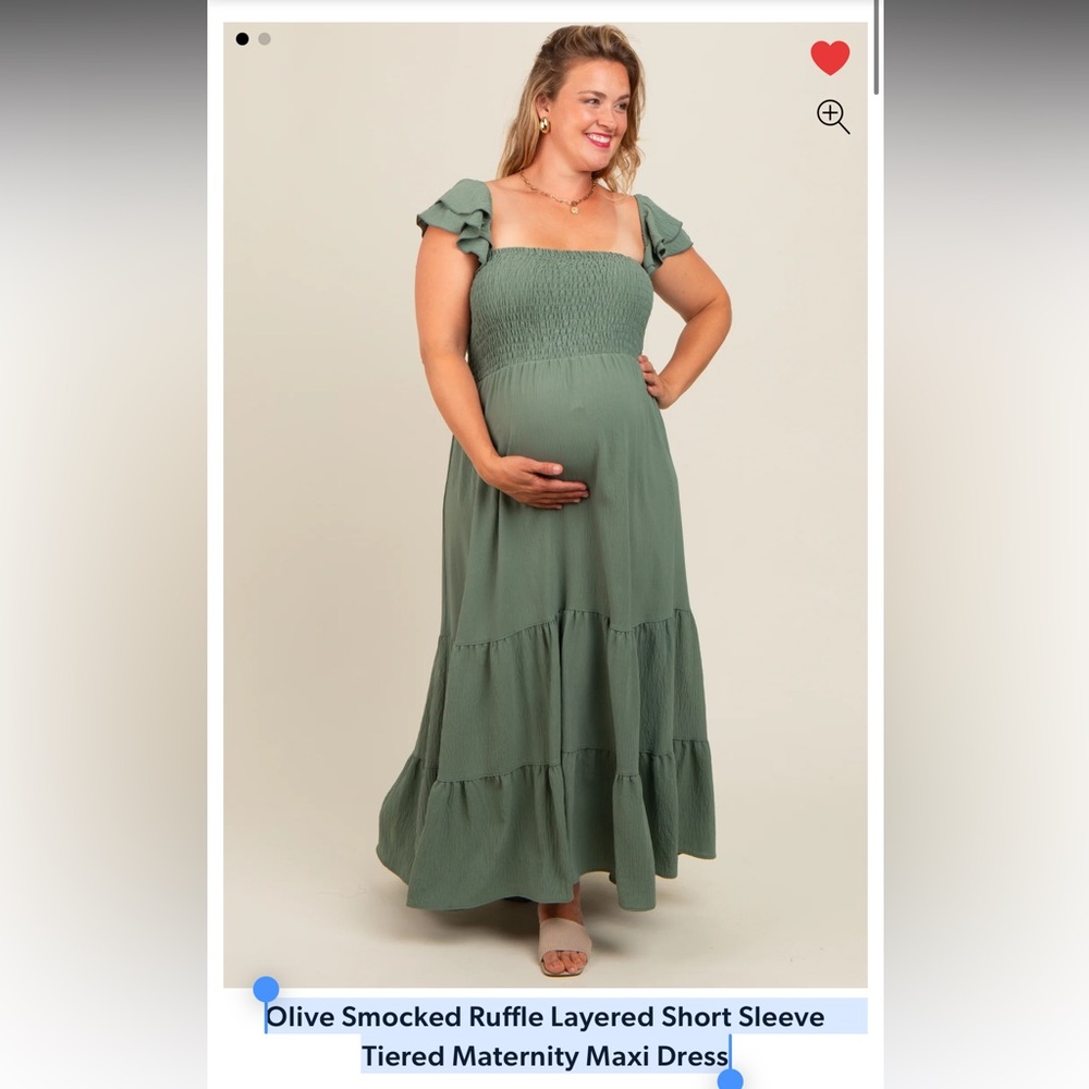 Pink Blush Maternity Dress Size 1X